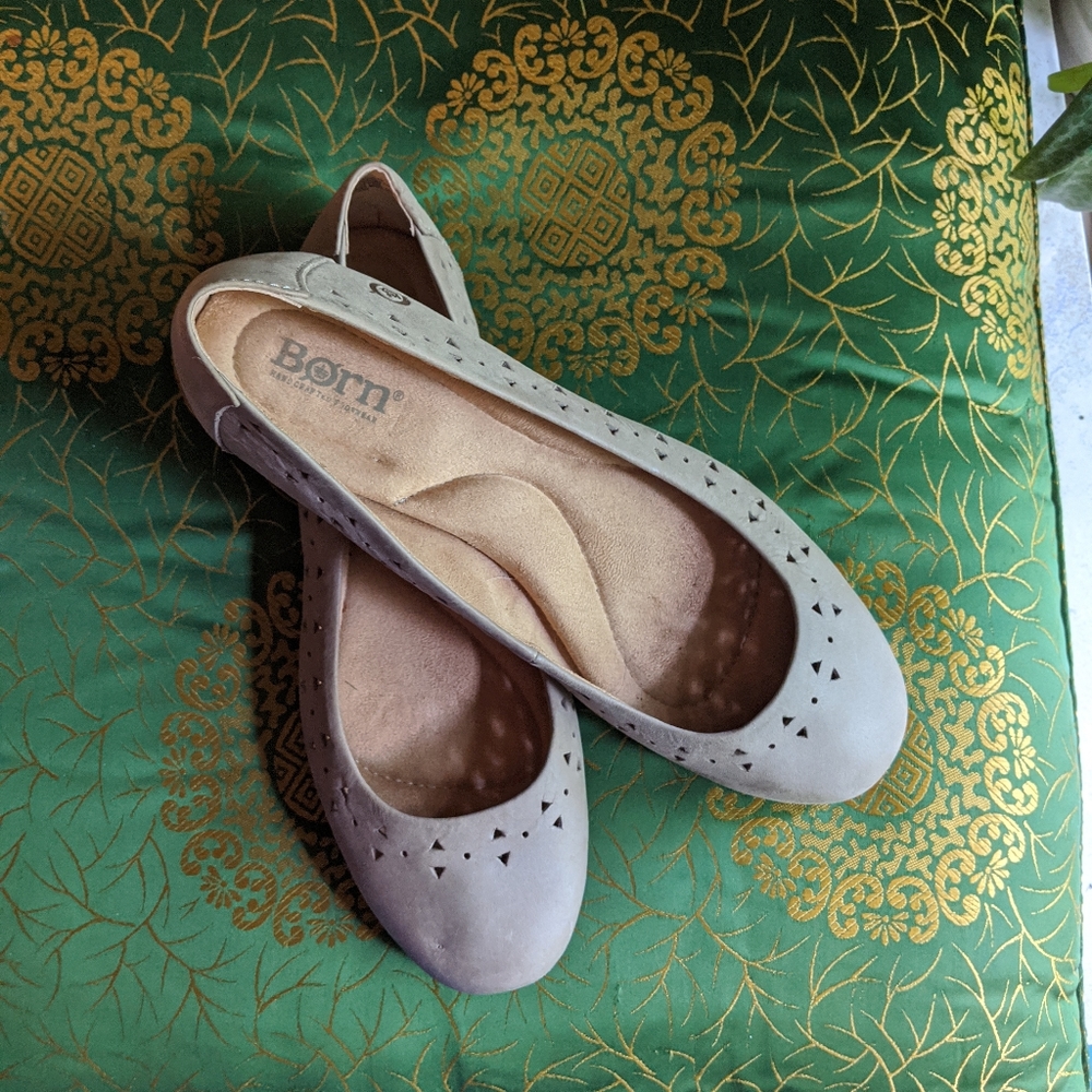 Born Leather Flats